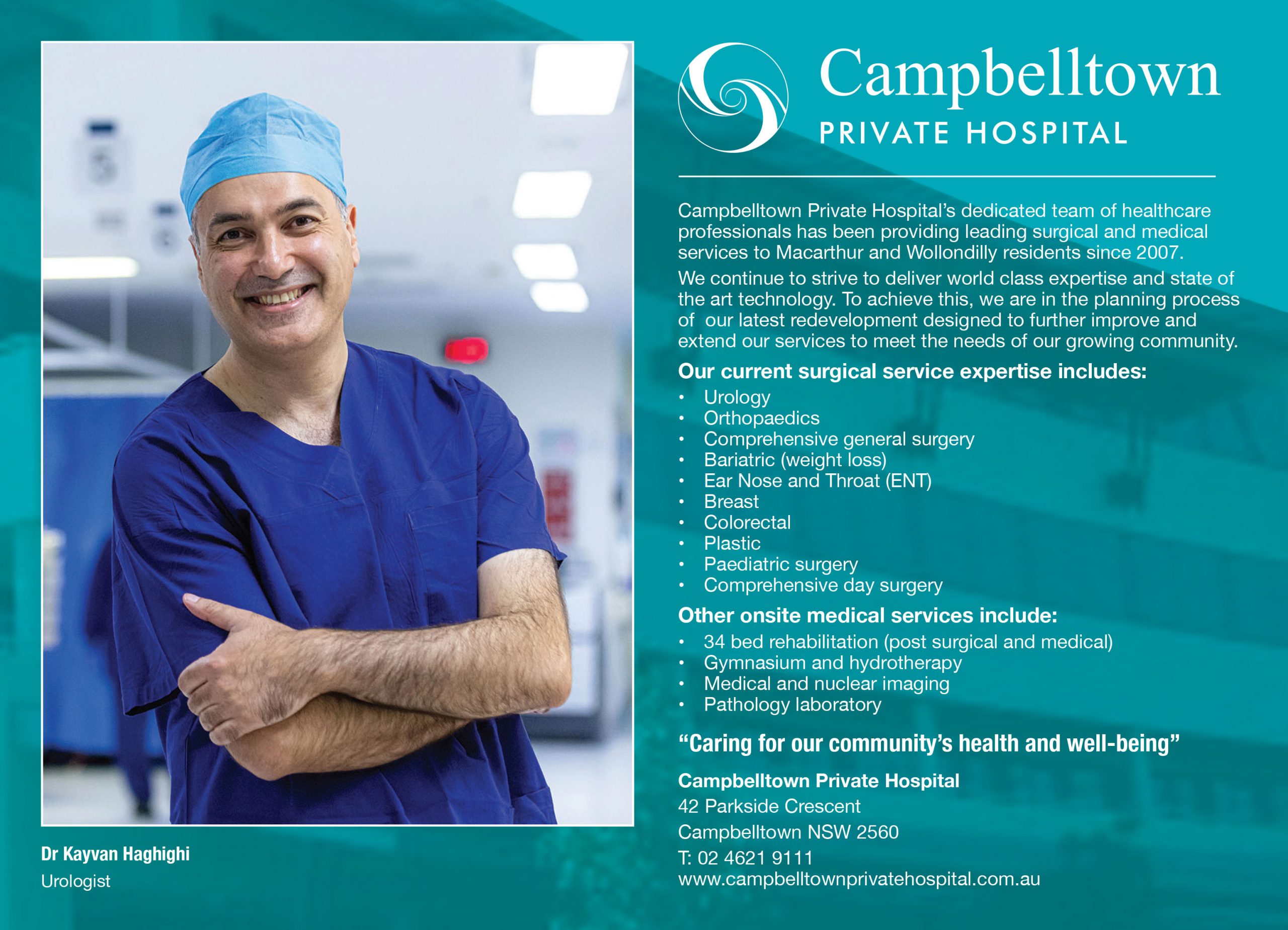 Campbelltown Private Hospital Urologist