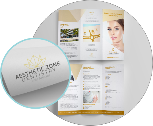 Aesthetic Zone Dentistry brand design